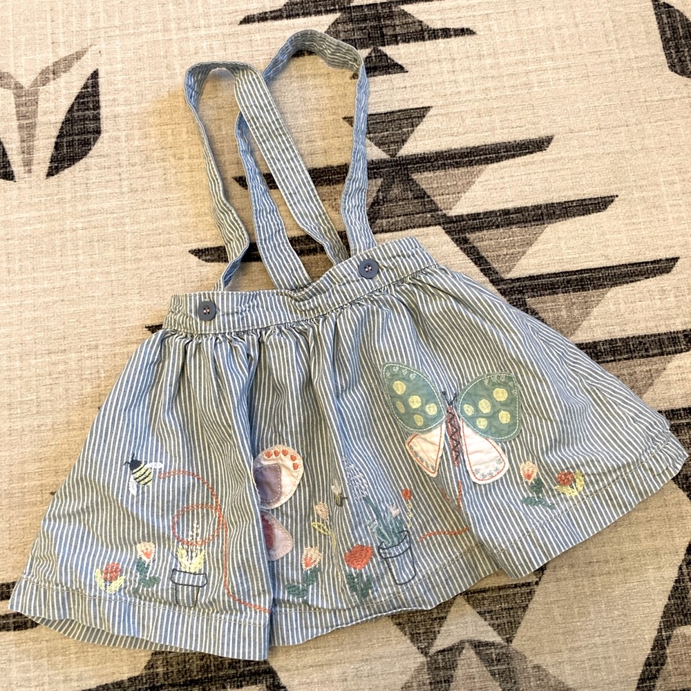 Mini Club Overall Skirt, 1 1/2-2 yrs